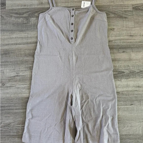 FP Movement by Free People Taro Romper Small NWT Tan - Picture 2 of 3